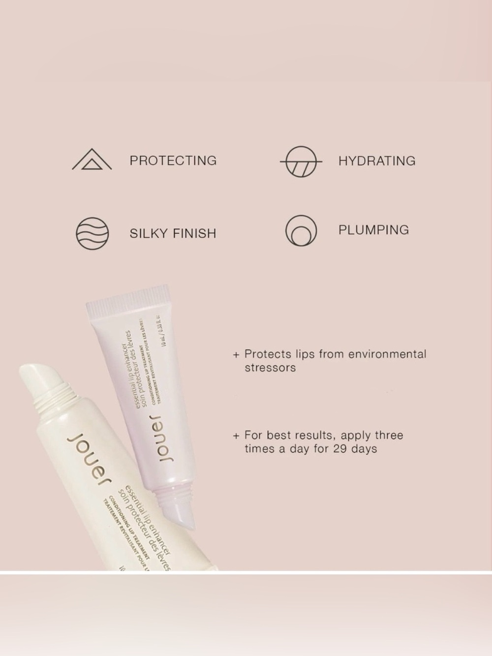 New jouer Essential Lip Enhancer - moisturizing
